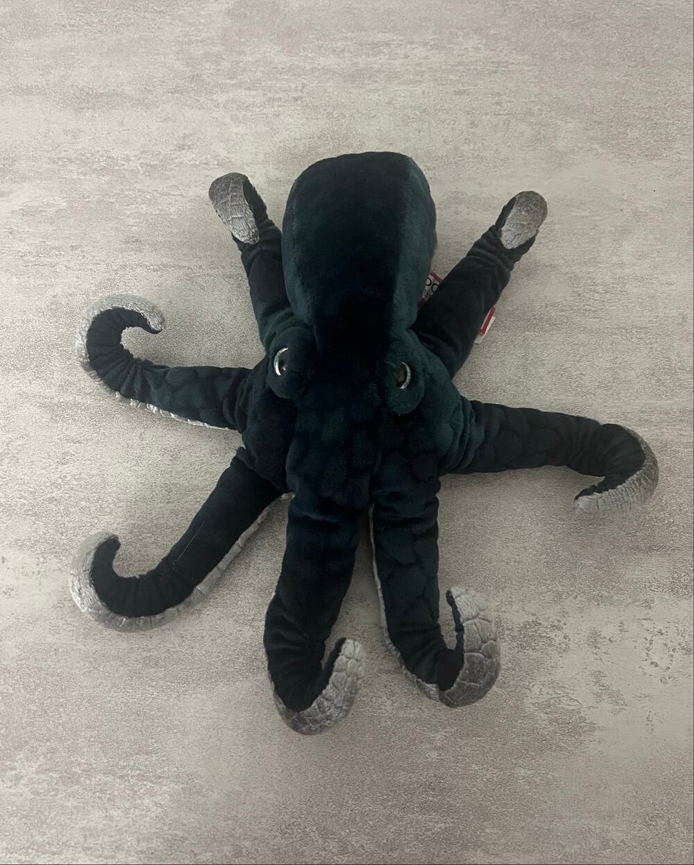 Douglas Cuddle Toy Winky Octopus #3812 Stuffed Animal Plush Navy Blue Gray